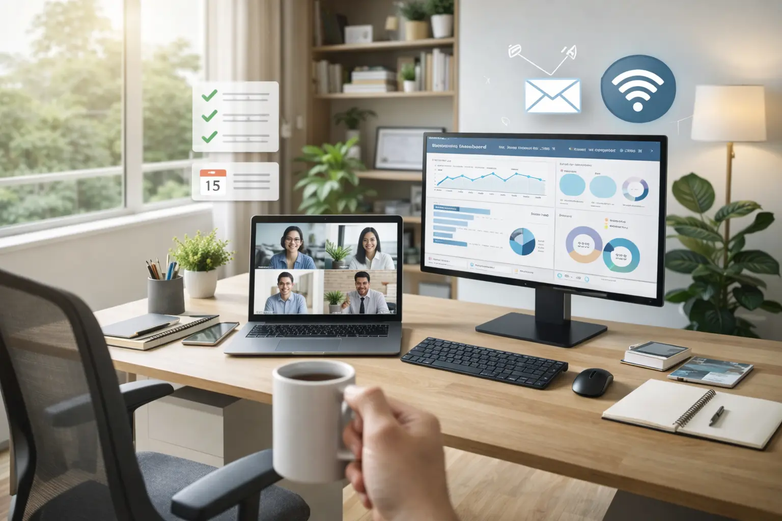 Bureau à la Maison: Guide d'Aménagement pour le Télétravail Efficace