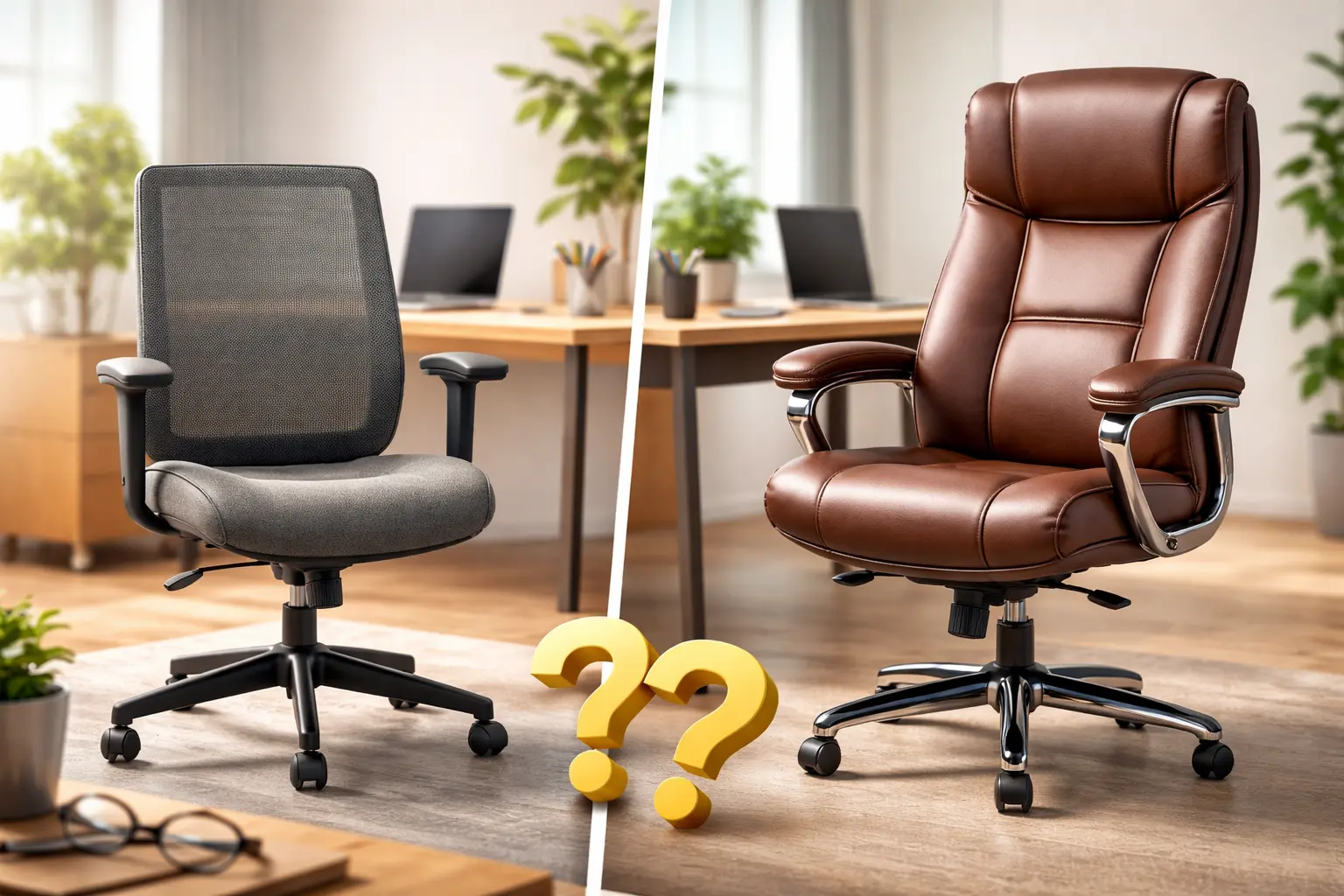 Office Chair vs Executive Chair: What's the Difference and How to Choose?