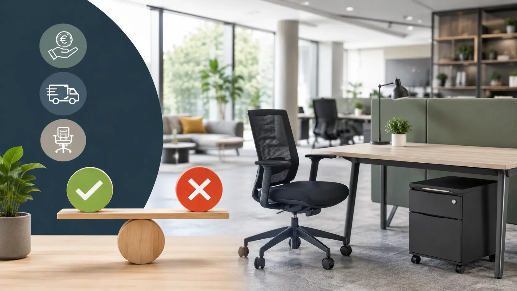 Office Furniture Leasing: Advantages, Disadvantages and Providers