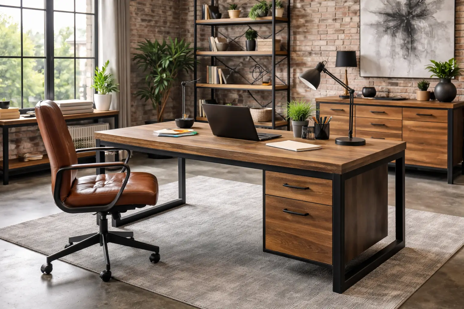 Meuble Bois Métal : Alliance Parfaite entre Style Industriel et Élégance